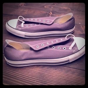 New men's converse grey